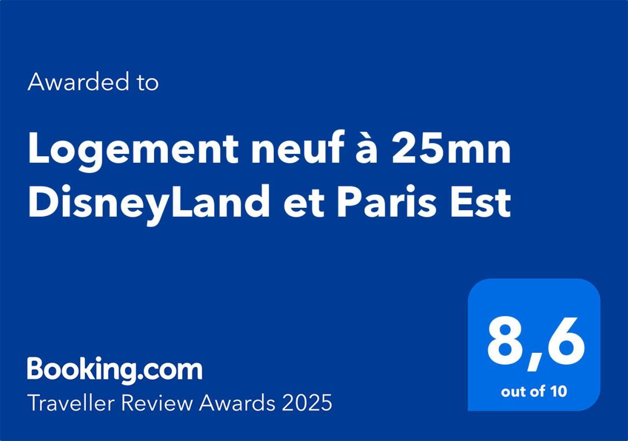 Logement Neuf A 25Mn Disneyland Et Paris Est Thorigny-sur-Marne Exterior photo